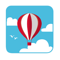 Make a Light Bulb Hot Air Balloon Badge